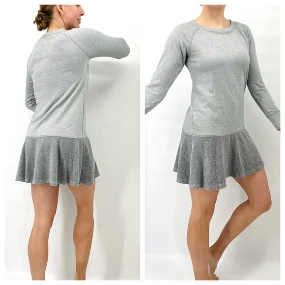 Cabi Gray Long Sleeve Swing Dress Women's XS - Picture 2 of 7